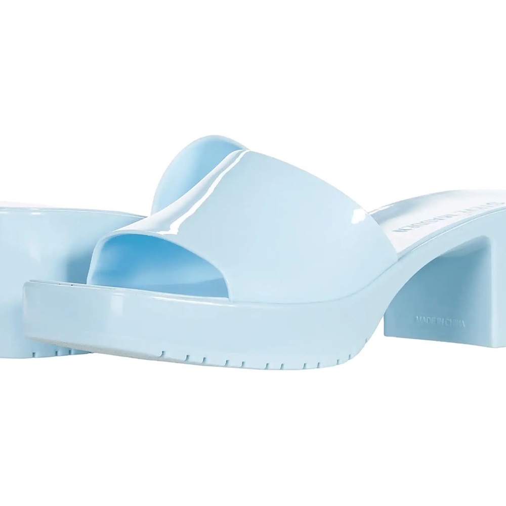 Blue Steve Madden Jelly Heels